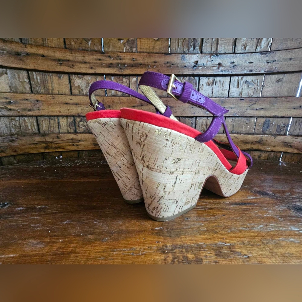 Kate Spade New York Wedge Sandal Size 10 - Picture 8 of 11